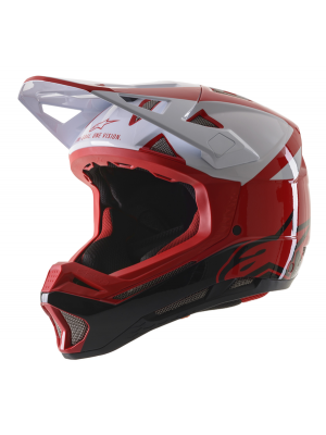 Каска Alpinestars Missile Pro EU Bicycle Helmet - Red/White